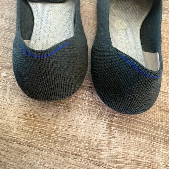 Rothy’s Green Round Toe Flats Sz 10 - Picture 4 of 7